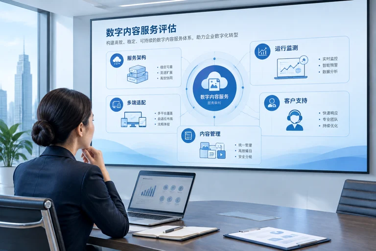 企业客户从服务稳定性、内容管理、多端适配与安全合规等维度评估PG电子